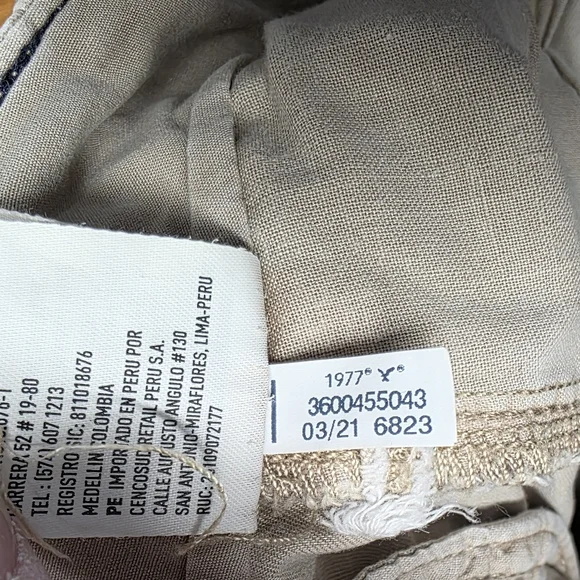 American Eagle Men's Size 32 Shorts Classic Light Brown - Picture 7 of 7